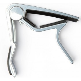 Dunlop Μεταλλικό Καποτάστο Τύπου Μανταλάκι για Ακουστική Κιθάρα Trigger Capo Acoustic Curved σε Ασημί ΧρώμαΚωδικός: 83CN  Dunlop Μεταλλικό Καποτάστο Τύπου Μανταλάκι για Ακουστική Κιθάρα Trigger Capo Acoustic Curved σε Ασημί ΧρώμαΚωδικός: 83CN