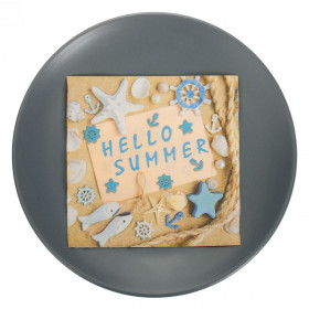 Χαρτοπετσέτες Καλοκαιρινές Hello Summer 33x33 cm - 20 τμχ.