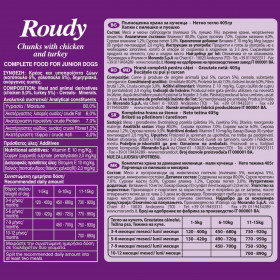 Τροφή Σκύλου Junior Μπουκιές Κοτόπουλο Γαλοπούλα 405 g