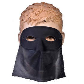 Αποκριάτικη Μάσκα Γυναικεία Μαύρη με Πρόσθετη Κάλυψη Αποκριάτικη Μάσκα Γυναικεία Μαύρη με Πρόσθετη Κάλυψη