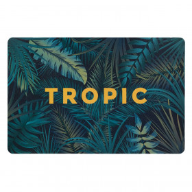 Σουπλά Πλαστικό Τροπικά Φύλλα Tropic 43.5x28.5 cm