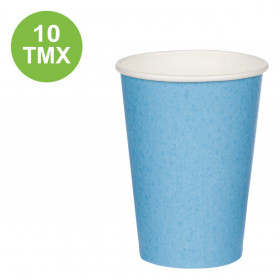 Ποτήρια Χάρτινα Γαλάζια 270 ml - 10 τμχ.