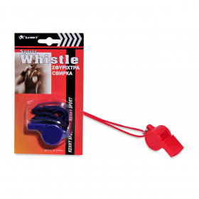 Σφυρίχτρα Πλαστική Μπλε Κόκκινο