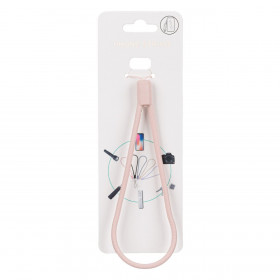 Αξεσουάρ Βραχιόλι Κινητού Σιλικόνη Ροζ Nude 13 cm