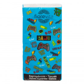 Χαρτομάντηλα Παιδικά Τριών Φύλλων Gaming - 4 τμχ.