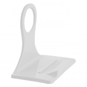Βάση Κινητού Tablet Πρίζας 2 σε 1 Πλαστική Λευκή 11x6.5x10cm