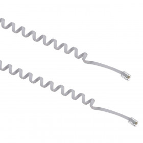 Καλώδιο Τηλεφώνου Λευκό 4P4C 3m