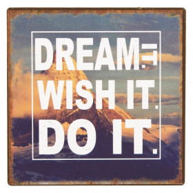 Μαγνητάκι Dream It 7x7 cm Μαγνητάκι Dream It 7x7 cm