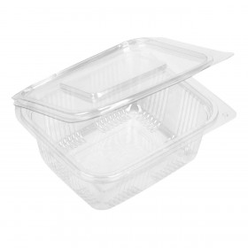 Σκεύος Φαγητού Διάφανο με Καπάκι 500cc - 3 τμχ.