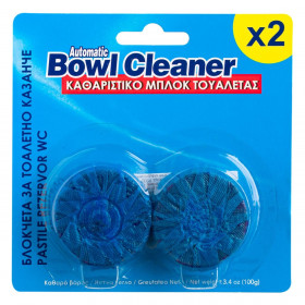 Καθαριστικό Μπλοκ Τουαλέτας Μπλε για Καζανάκι 50 g - 2 τμχ.