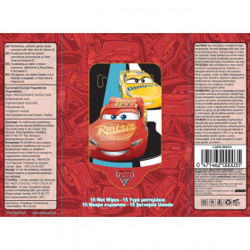 Υγρομάντηλα CARS - 15 τμχ.