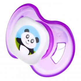 Πιπίλα Σιλικόνης Μωβ Panda  Πιπίλα Σιλικόνης Μωβ Panda