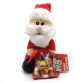Χριστουγεννιάτικη Φιγούρα Άγιος Βασίλης &amp Σοκολατάκια 72g - Oscar