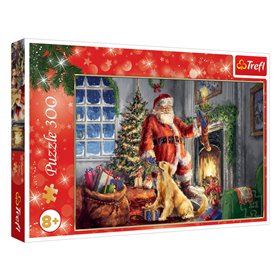 Χριστουγεννιάτικο Παζλ Vintage Άγιος Βασίλης στο Τζάκι (300 Κομμάτια) - Trefl Χριστουγεννιάτικο Παζλ Vintage Άγιος Βασίλης στο Τζάκι (300 Κομμάτια) - Trefl