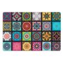 Επιφάνεια Κοπής Γυάλινη Χρωματιστά Tiles Άθραυστη 30x20 cm