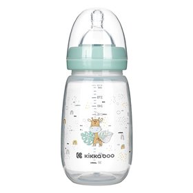 Μπιμπερό Πλαστικό με Θηλή Σιλικόνης Μέντα Καμηλοπάρδαλη Kikka Boo 310ml