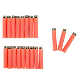 Ανταλλακτικά Βέλη Foam Πορτοκαλί Γκρι  7 εκ. - 20 τμχ.