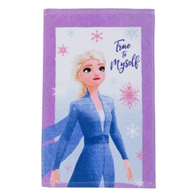 Πετσέτα Προσώπου Βαμβακερή Λιλά FROZEN 30x50 cm 