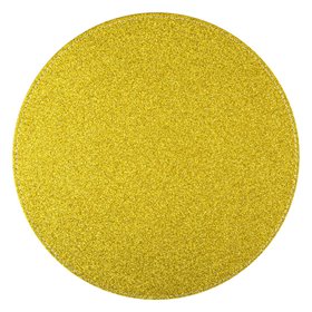 Χριστουγεννιάτικο Σουπλά Στρογγυλό Χρυσό Σκληρό 33cm Χριστουγεννιάτικο Σουπλά Στρογγυλό Χρυσό Σκληρό 33cm