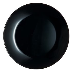 Πιάτο Σερβιρίσματος Φρούτου Οπαλίνα Μαύρη 18 cm - Arcopal