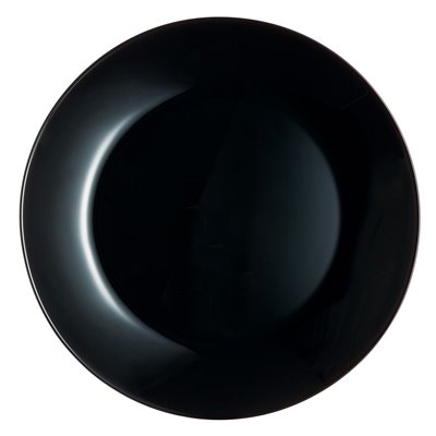 Πιάτο Σερβιρίσματος Φρούτου Οπαλίνα Μαύρη 18 cm - Arcopal