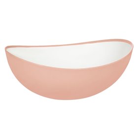 Μπολ Γενικής Χρήσης Πλαστικό Γόνδολα Ροζ Nude Λευκό 1.5 lt