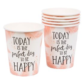 Χάρτινα Ποτήρια Μήνυμα 240 ml. - 15 τμχ.