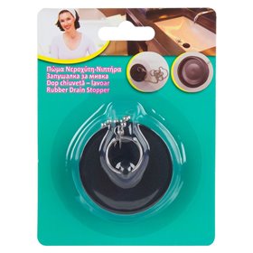 Πώμα Νεροχύτη-Νιπτήρα Μαύρο 4.5 εκ.