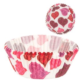 Χάρτινες Φόρμες Ζαχαροπλαστικής Καρδιές 10.5 cm - 100 τμχ. Χάρτινες Φόρμες Ζαχαροπλαστικής Καρδιές 10.5 cm - 100 τμχ.