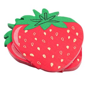 Χαρτοπετσέτες Φράουλα 33x33 cm - 20 τμχ.