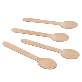 Κουτάλια Μπαμπού 16 cm - 15 τμχ.