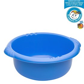 Λεκάνη Πλαστική Στρογγυλή Μπλε 5 lt