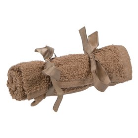 Λαβέτα Πετσέτα Βαμβακερή Taupe 50x30 cm
