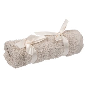 Λαβέτα Πετσέτα Βαμβακερή Μπεζ 50x30 cm