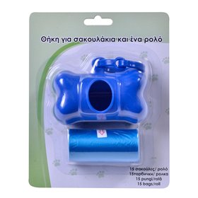 Θήκη & Σακούλες Υγιεινής Σκύλου - 15 τμχ. Θήκη & Σακούλες Υγιεινής Σκύλου - 15 τμχ.