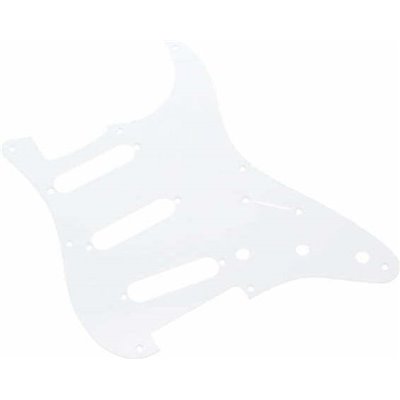 Fender Pickguard για Ηλεκτρική Κιθάρα Stratocaster Pickguard SSS WhiteΚωδικός: 0991360000 