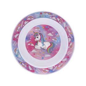 Μπολ Παιδικό Πλαστικό Μονόκερος 16cm