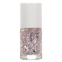 Μανό Μακράς Διάρκειας Ροζ Ασημί Glitter - 6 ml