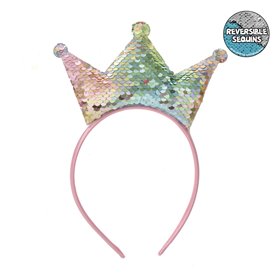 Αποκριάτικη Στέκα Κορώνα Μαγικές Παγιέτες Γοργονέ