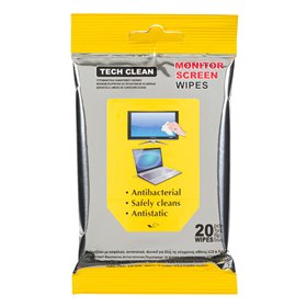 Μαντηλάκια Καθαρισμού Οθονών - 20 τμχ.