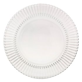Πιάτο Ρηχό Γυάλινο Διάφανο 19 cm