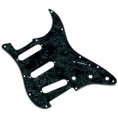 Fender Pickguard για Ηλεκτρική Κιθάρα Stratocaster Pickguard SSS Black PearlΚωδικός: 0991359000 