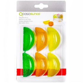 Παγάκια Επαναχρησιμοποιούμενα Σχέδιο Λεμόνι - 6 τμχ.