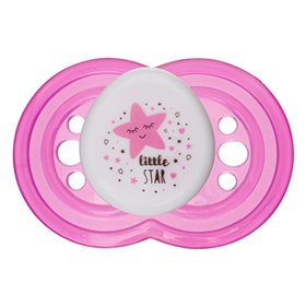 Πιπίλα Σιλικόνης Φούξια Little Star Πιπίλα Σιλικόνης Φούξια Little Star