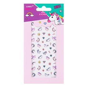 Αυτοκόλλητα Νυχιών 2D Μονόκερος 