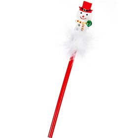 Μολύβι Χιονάνθρωπος Κουδoυνί 1 τμχ. 