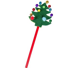 Μολύβι Χριστουγεννιάτικο Δέντρο Κουδουνάκια 1 τμχ.