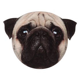 Σουβέρ Ξύλινο Σχέδιο Σκύλος 11x11cm