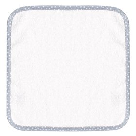 Πανάκι Βρεφικό Βαμβακερό για Αγόρι Λευκό 30x30 cm