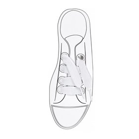 Κορδόνια Παπουτσιών Λευκά 140cm